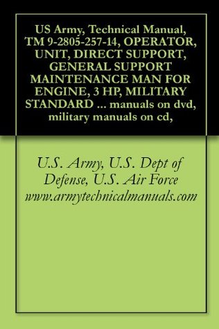 Download US Army, Technical Manual, TM 9-2805-257-14, OPERATOR, UNIT, DIRECT SUPPORT, GENERAL SUPPORT MAINTENANCE MAN FOR ENGINE, 3 HP, MILITARY STANDARD MODELS  manuals on dvd, military manuals on cd - U.S. Army, U.S. Dept of Defense, U.S. Air Force www.armytechnicalmanuals.com | ePub