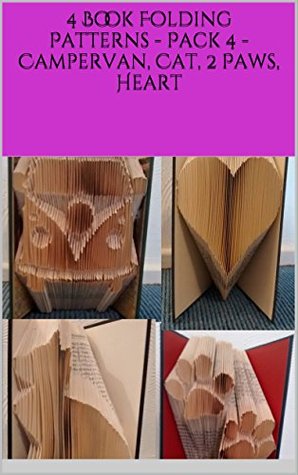 Download 4 Book Folding Patterns - Pack 4 - Campervan, Cat, 2 Paws, Heart - North Star | ePub