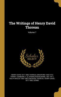 Full Download The Writings of Henry David Thoreau; Volume 7 - Henry David Thoreau | PDF