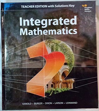 Full Download Integrated Mathematics 2 - Teacher Edition with Solutions Key - Burger, Dixon, Larson, Leinwand Kanold file in PDF