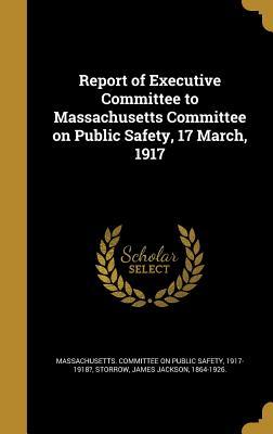 Read Report of Executive Committee to Massachusetts Committee on Public Safety, 17 March, 1917 - Massachusetts Committee on Public Safety | PDF