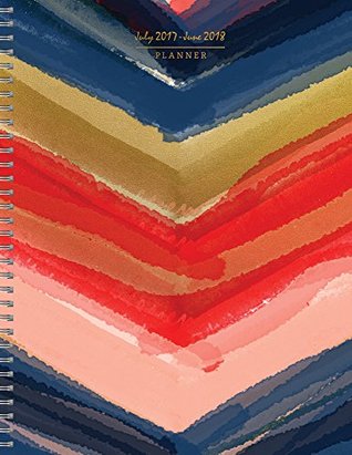 Read 2018 Academic Year Painted Colors Large Weekly Monthly Planner -  | PDF