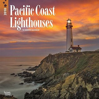Full Download Lighthouses, Pacific Coast 2018 12 x 12 Inch Monthly Square Wall Calendar, USA United States of America West Coast Scenic Nature (English, French and Spanish Edition) -  file in PDF