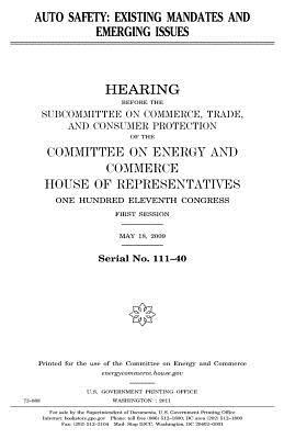 Download Auto Safety: Existing Mandates and Emerging Issues - U.S. Congress | PDF