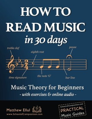 Read How to Read Music in 30 Days: Music Theory for Beginners - with exercises & online audio - Matthew Ellul file in PDF