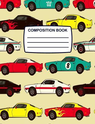 Full Download Composition Book: Large Composition Notebook with Racing Cars on Cover, 80 Lined Pages, College Ruled Notebook Perfect for School, Office & Home -  | ePub