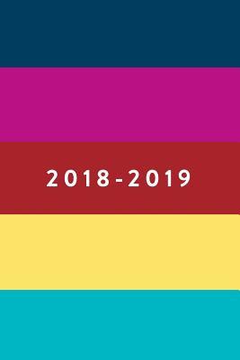 Read 2018-2019, 18 Month Weekly & Monthly Planner 2018-2019: Rainbow Stripes, July 2018 - December 2019, 6 X 9 -  | PDF