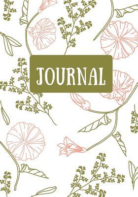 Read Online Journal: Flower Journal, Blank Lined Notebook, White, 7x10 -  file in ePub