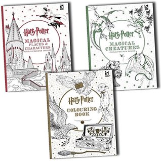 Read Harry Potter,Harry Potter Magical Creatures and Magical Places Colouring 3 Books (Paperback) - Studio Books | PDF