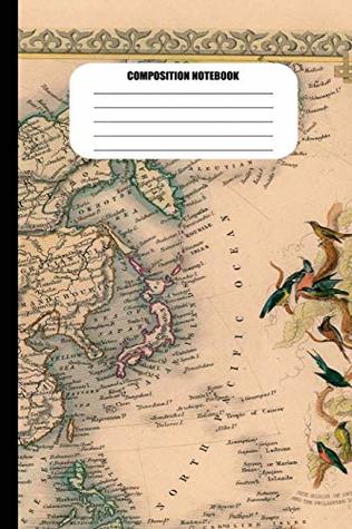 Read Online Composition Notebook: Vintage Map of Asia / Hand Drawn Map (100 Pages, College Ruled) - Sutherland Creek file in ePub