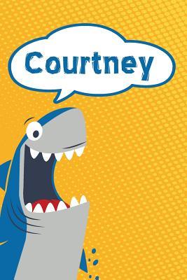Read Courtney: Personalized Shark Draw and Write Diary Journal Log 120 Pages 6x9 -  file in PDF