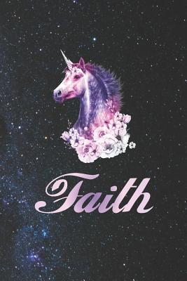 Read Online Faith: First Name Personalized Unicorn Customized Names Gift Birthday Girl Notebook Journal -  file in PDF