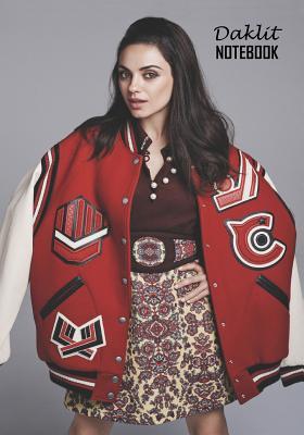 Read Notebook: Mila Kunis Medium College Ruled Notebook 129 Pages Lined 7 X 10 in (17.78 X 25.4 CM) - Daklit | ePub