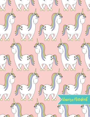 Read Online Unicorn Notebook: Cute Kawaii Journal and Diary Large 8.5 x 11 Matte Cover with Blank Lined Ruled White Paper Interior - Perfect for School, Gifts for Kids (Girls and Boys), Party Favors for Birthday, Activity Book for Arts and Crafts - Zion Gonzalez | ePub