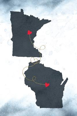 Full Download Minnesota & Wisconsin: Long Distance Out of State Notebook - Blank Lines -  | ePub