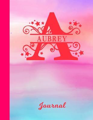 Read Aubrey Journal: Letter A Personalized First Name Personal Writing Diary - Glossy Pink & Blue Watercolor Effect Cover - Daily Diaries for Journalists & Writers - Note Taking - Write about your Life & Interests -  file in ePub