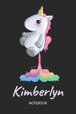 Read Online Kimberlyn - Notebook: Blank Ruled Personalized & Customized Name Rainbow Farting Unicorn School Notebook Journal for Girls & Women. Funny Unicorn Desk Accessories for Kindergarten, Primary, Back To School Supplies, Birthday & Christmas Gift for Women. -  | PDF