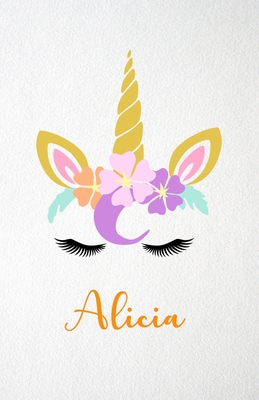 Download Alicia A5 Lined Notebook 110 Pages: Funny Blank Journal For Lovely Magical Unicorn Face Dream Family First Name Middle Last Surname. Unique Student Teacher Scrapbook/ Composition Great For Home School Writing - Whisky Man Gift Personal Popular Design | ePub