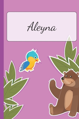 Read Online Aleyna: Personalized Name Notebook for Girls Custemized with 110 Dot Grid Pages A custom Journal as a Gift for your Daughter or Wife Perfect as School Supplies or as a Christmas or Birthday Present Cute Girl Diary - Cute Journal Lovers | PDF
